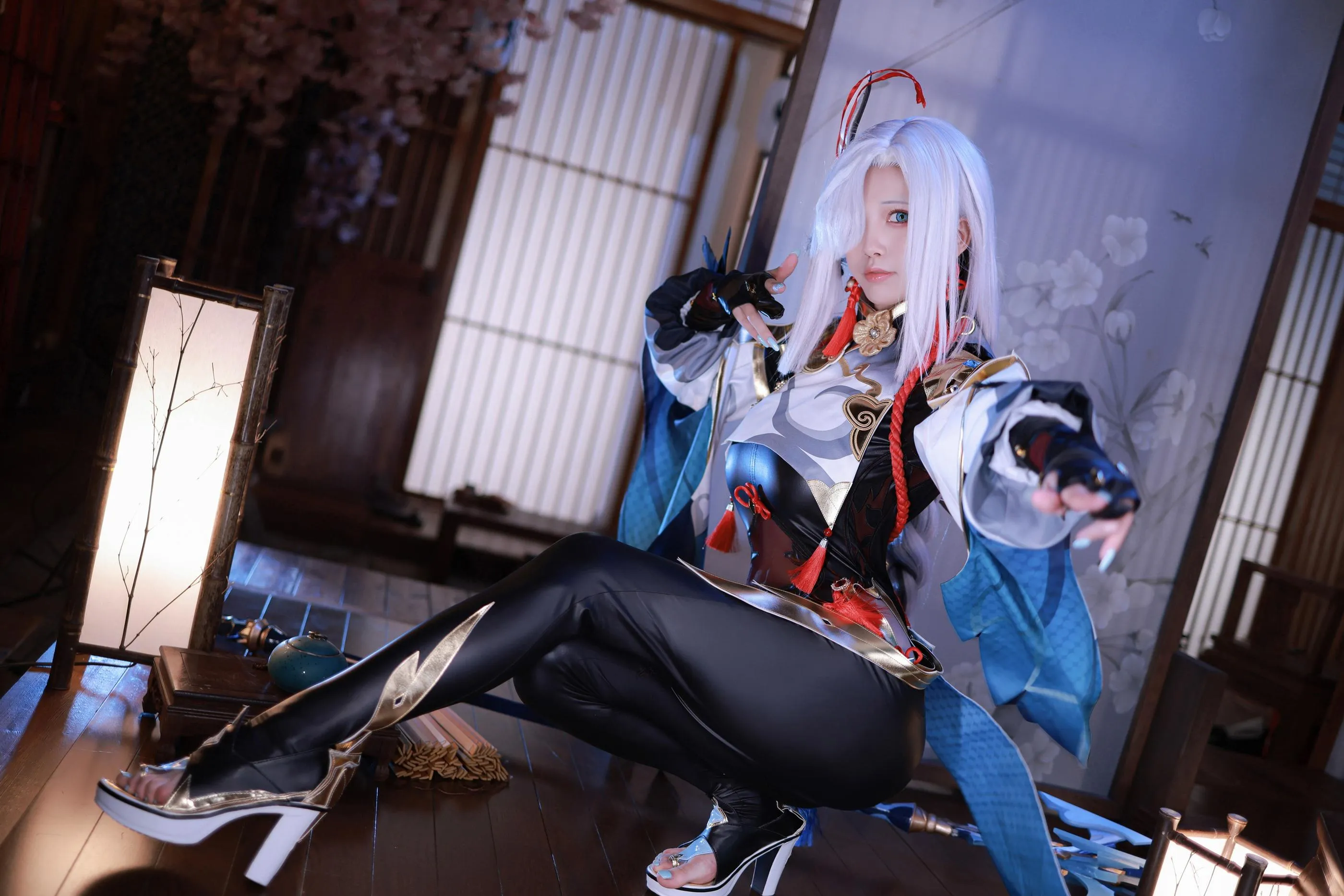 水淼Aqua – NO.110 原神 申鹤 [90P]插图5